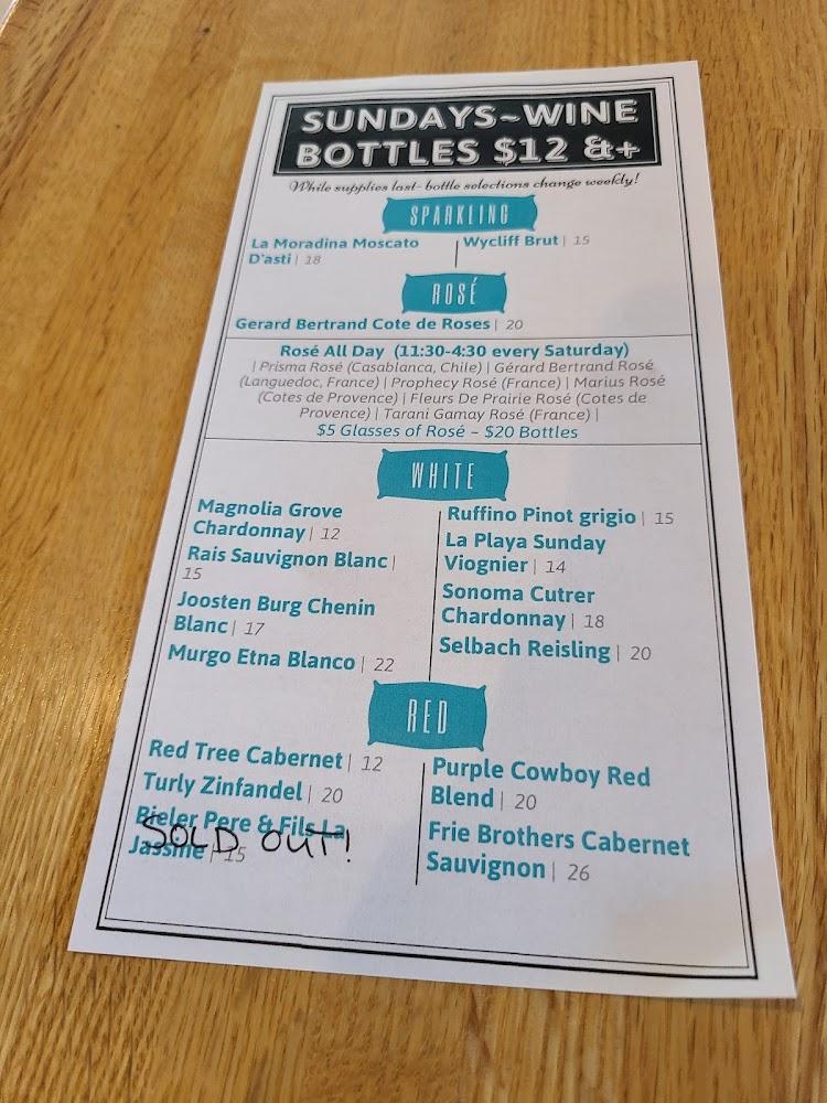The Sackets Boathouse Menu image 3